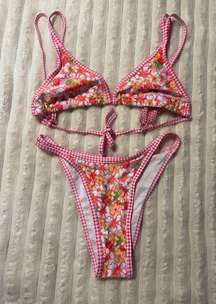 Floral Print Bikini Set