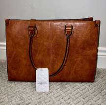 Leather Work Bag 