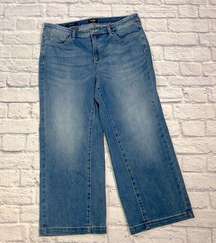 NYDJ high rise wide leg jean