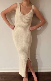 All Row dress knit