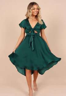Petal & Pup Emerald Dress