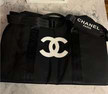 New Chanel Beauty Nylon Duffle Bag