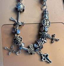 New Catherine Malandrino Charm bracelet Cross