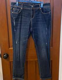 straight leg jeans (size 10)