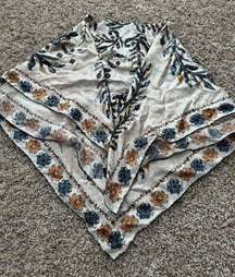 100% silk scarf