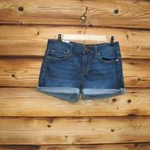 Joe's Jeans Raw Edge Rolled Cuffed Jean Shorts