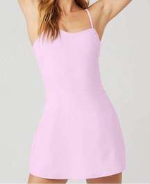 Alosoft Courtside Tennis Dress Sugarplum Pink M