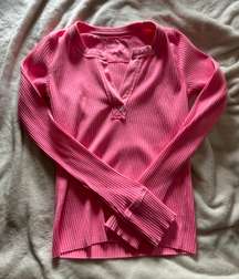 Hot Pink Long Sleeve