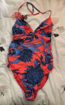 Floral One-piece Bathing Suit