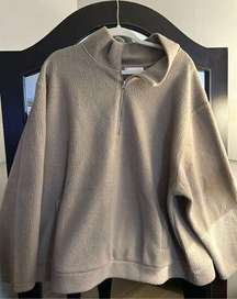 NEW Koolaburra Ugg 1/4 Zip Fleece Pullover Sweatshirt 3X Plus