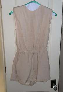 Tan Romper