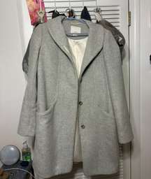 Grey Wool Coat