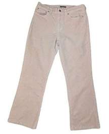 Lauren Jeans Company Pink Corduroy Classic Bootcut Stretch Pants -Women's Size 8