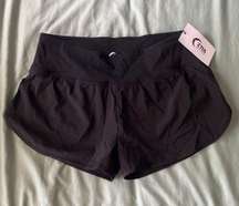 Black Tracker Shorts