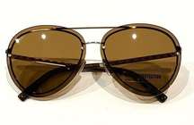 NEW Tod's Women’s 63mm Aviator Sunglasses Brown