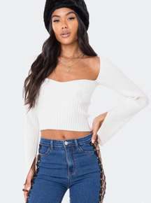 Robbie Sweetheart Knitted Top