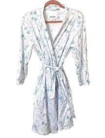 HAVEN WELL WITHIN Organic Cotton Bluebell‎ Robe Sz Sm NWOT