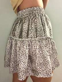 Leopard Skirt