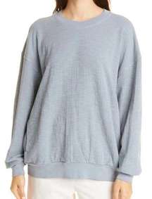 Apiece Apart Light Blue Oversized Pullover Sweater