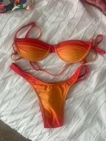 Orange Bikini Set