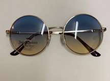 Juicy Couture gold rim round sunglasses D6