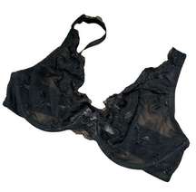 Felina Lingerie Sheer Black Bra