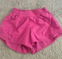 Lululemon Hotty Hot Short 4” Sonic Pink