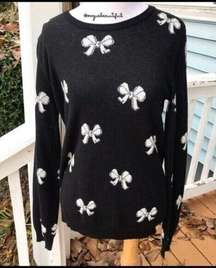 Joie Valera Bow-Pattern Sweater