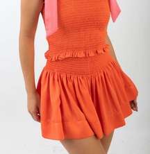 Orange Koch Erica Skirt