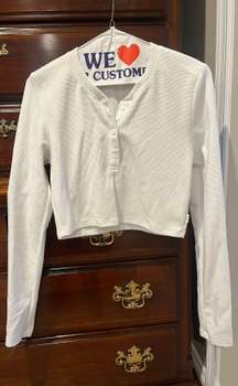 TNA White Henley