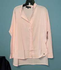 Gottex Studio Signature Shirt Pink Size Large