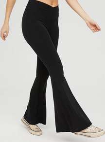 High Waisted Super Flare Legging