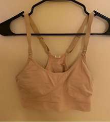 Playtex tan NURSING bra size Large