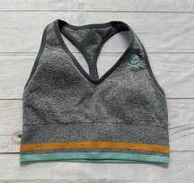 Soul by Soulcycle Seamless Split Racerback Woman's Crop Top Sports Bra Size M