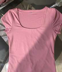 Pink Contour Top