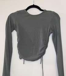 cropped long sleeve