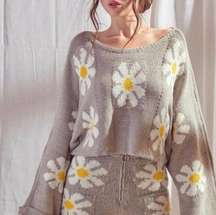 Oversized Daisy Sweater