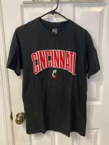 Pro Edge Cincinnati Bearcats Stitched Black T-Shirt