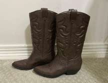 Brown Cowboy Boots