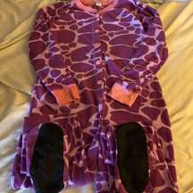 Adult purple Cow onesie