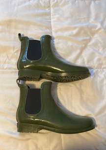 Rubber Chelsea Boots