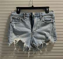 High Rise Mom Shorts