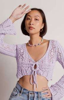 Crochet Knit Crop Top