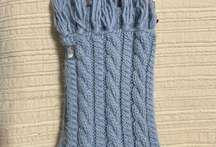 The North Face Cable Knit Wool Blend Scarf