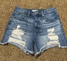 Good American jean shorts