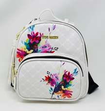 Floral Print Mini Backpack