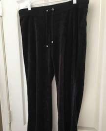 Daisy Fuentes velour slacks medium