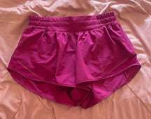 Lululemon Hotty Hot Pink Shorts