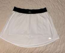 White Alo Skort