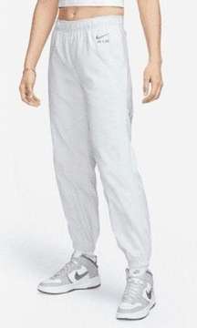 NIKE Air Women's High-Waisted Corduroy Fleece Pants size Medium ice blue NWT